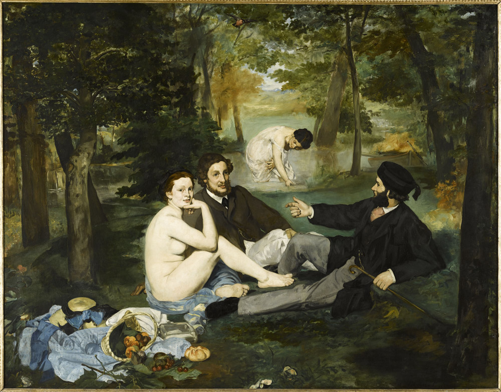 Le Déjeuner sur l'herbe Edouard Manet (1832-1883) © GrandPalaisRmn (musée d'Orsay) / Benoît Touchard / Mathieu Rabeau