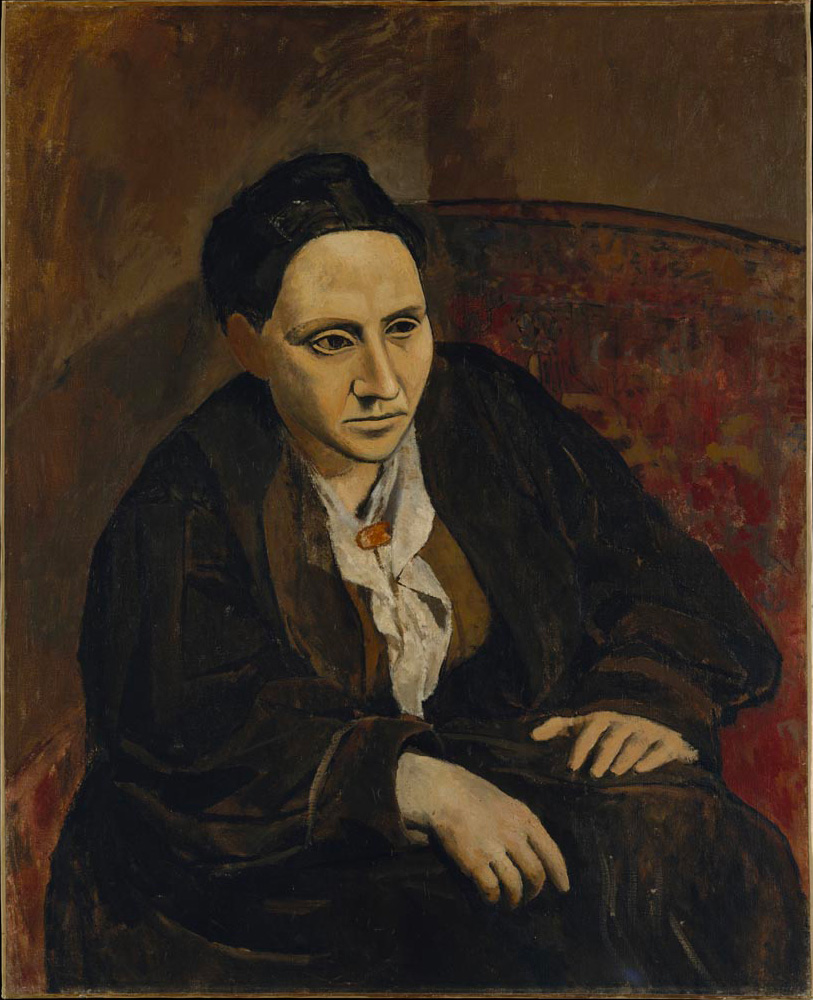 Portrait de Gertrude Stein par Pablo Picasso en 1906