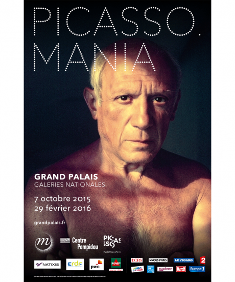Affiche exposition Picasso.Mania