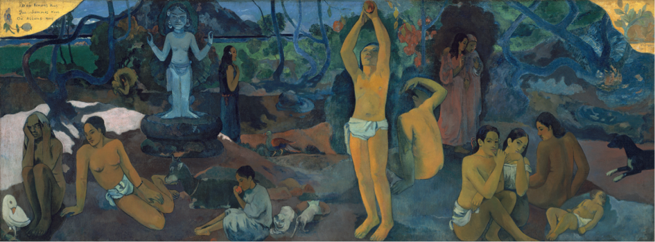 Paul Gauguin D'où venons-nous? Que sommes-nous? Où allons-nous? © Boston Museum of Fine Arts