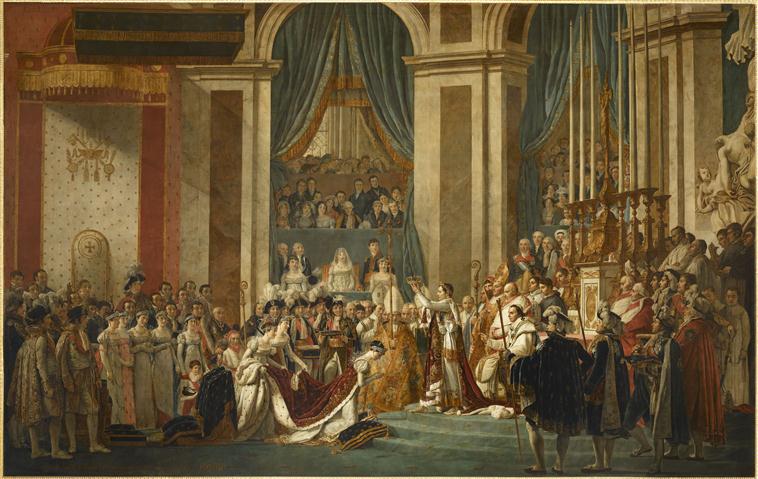 Jacques-Louis David, le sacre de Napoléon