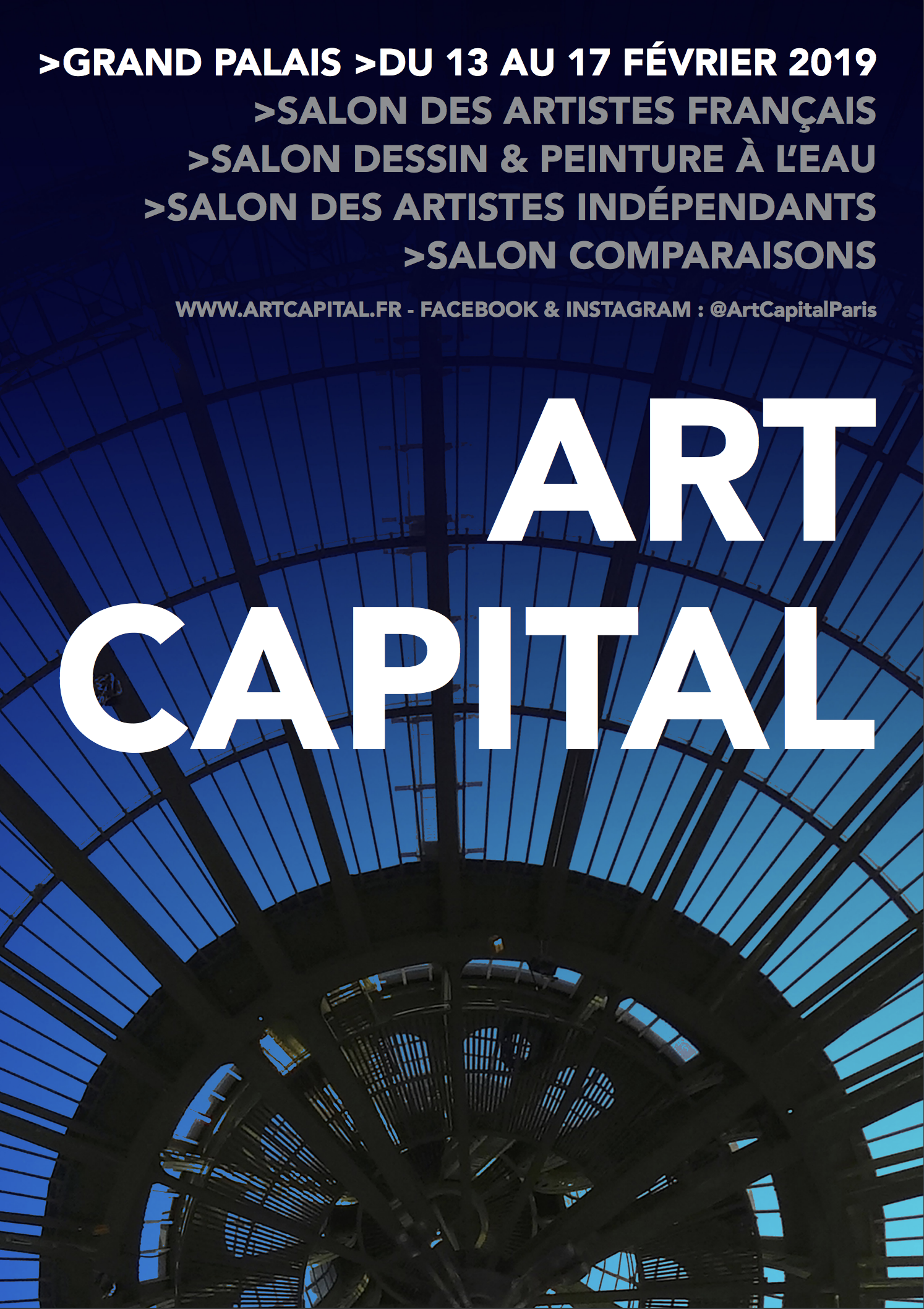 Art Capital 2019 au Grand Palais du 13 au 17 février 2019