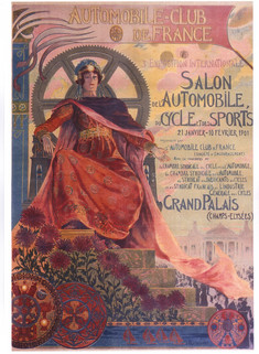 Voir le média:L’affiche du Salon de l’auto en janvier-février 1901