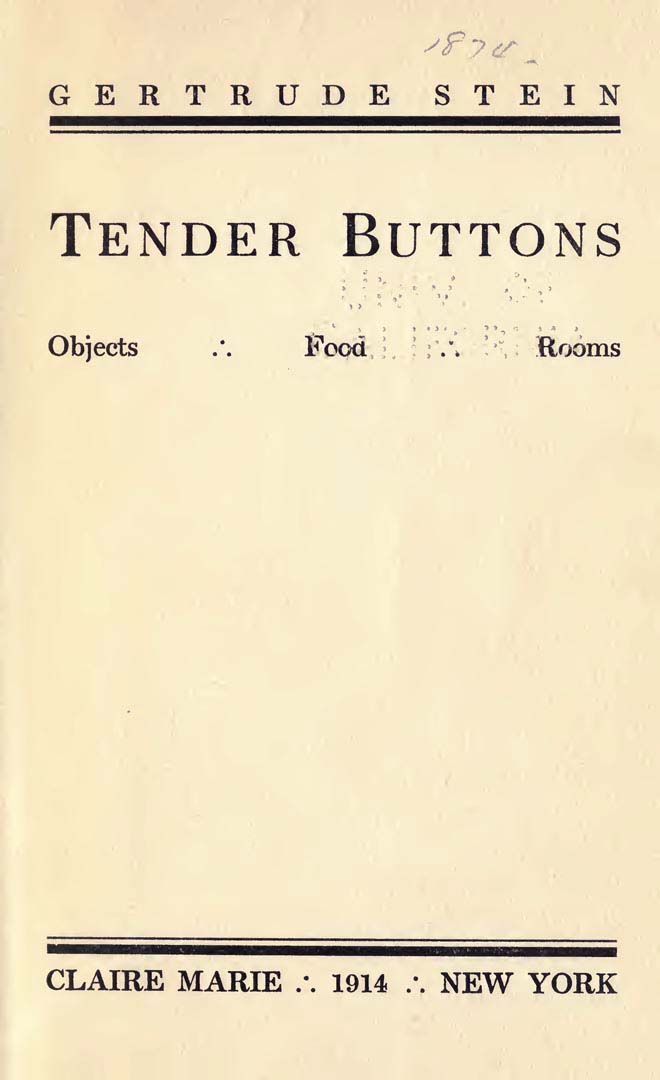 Couverture du livre Tendres Boutons