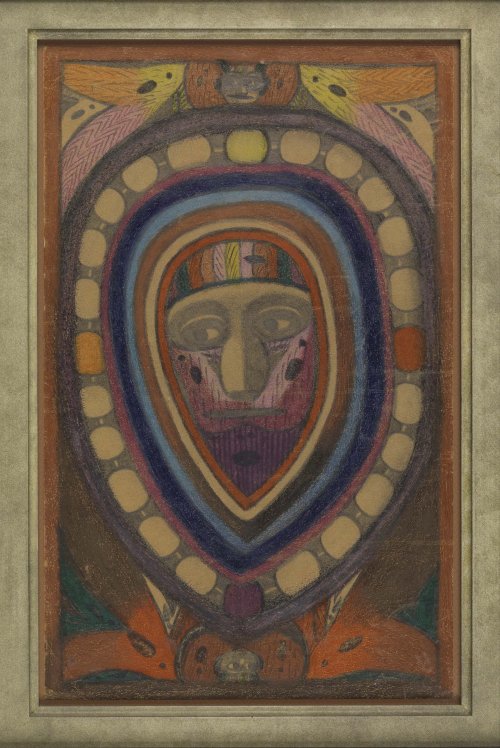 Adolf Wölfli, Christoph Kolombus, 1930, 32 x 20,2 cm