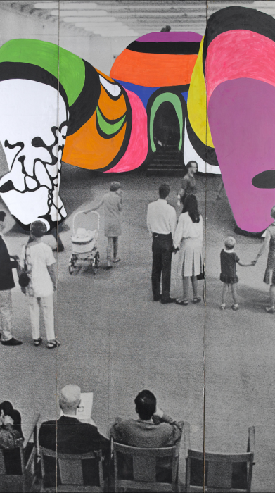 Affiche de l'exposition Niki de Saint Phalle 