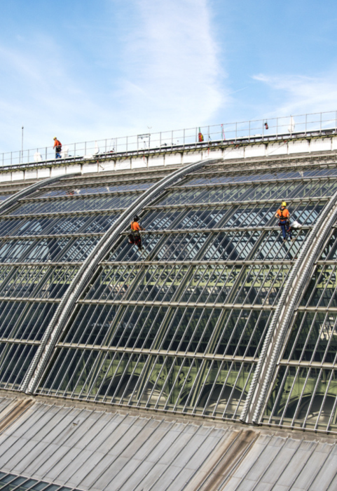Le chantier du Grand Palais, 2021