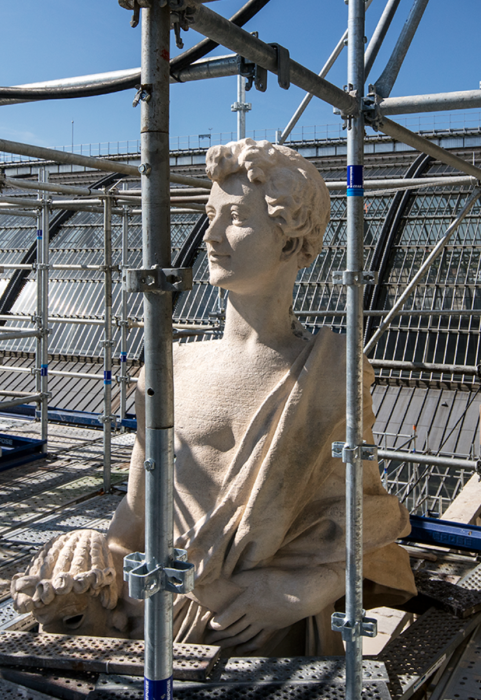 Le chantier du Grand Palais, 2022 