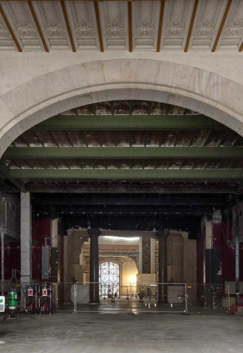 Le chantier du Grand Palais, 2022