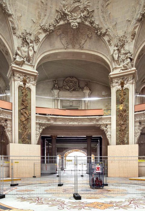 Le chantier du Grand Palais, 2022