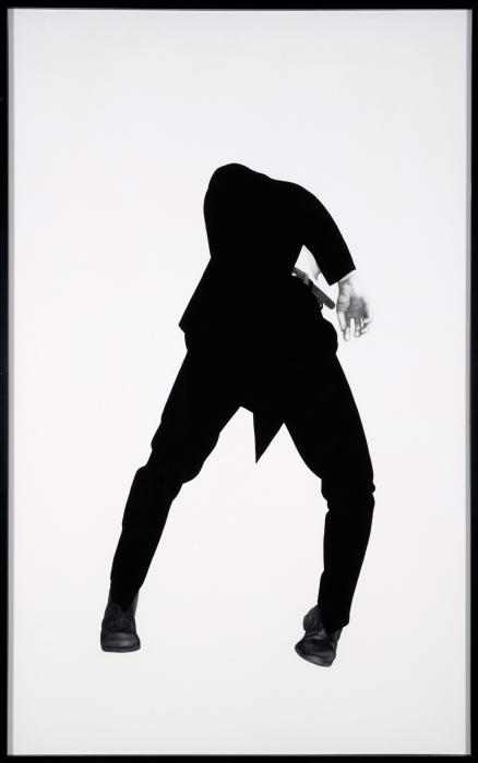 3ème panneau du triptyque "Men in the Cities" de Robert Longo