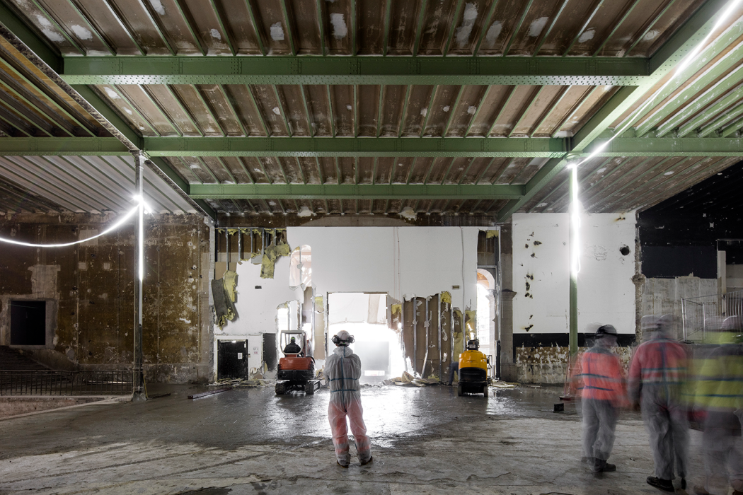 ©  Le chantier du Grand Palais, Paris 2022 © Patrick Tourneboeuf pour la Rmn-Grand Palais / Tendance Floue