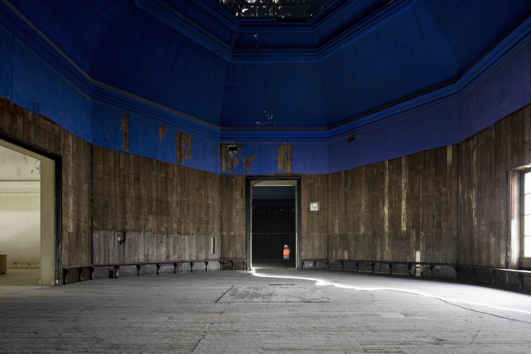 Le chantier du Grand Palais © Patrick Tourneboeuf chez Tendance Floue pour la  Rmn-Grand Palais, Paris 2022