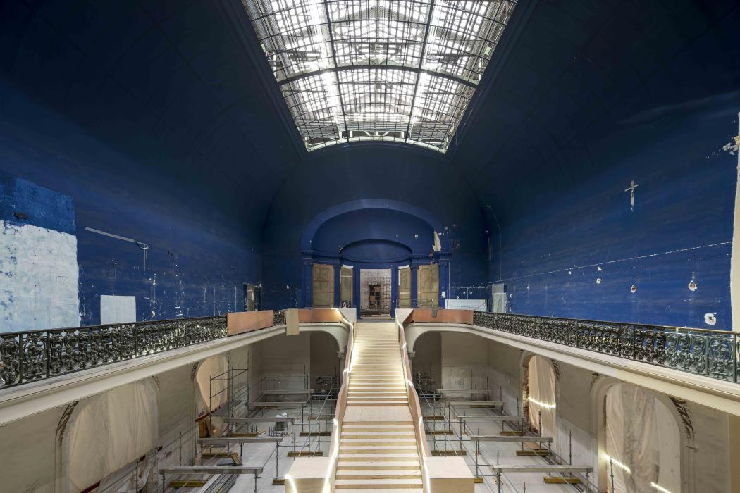 Le chantier du Grand Palais