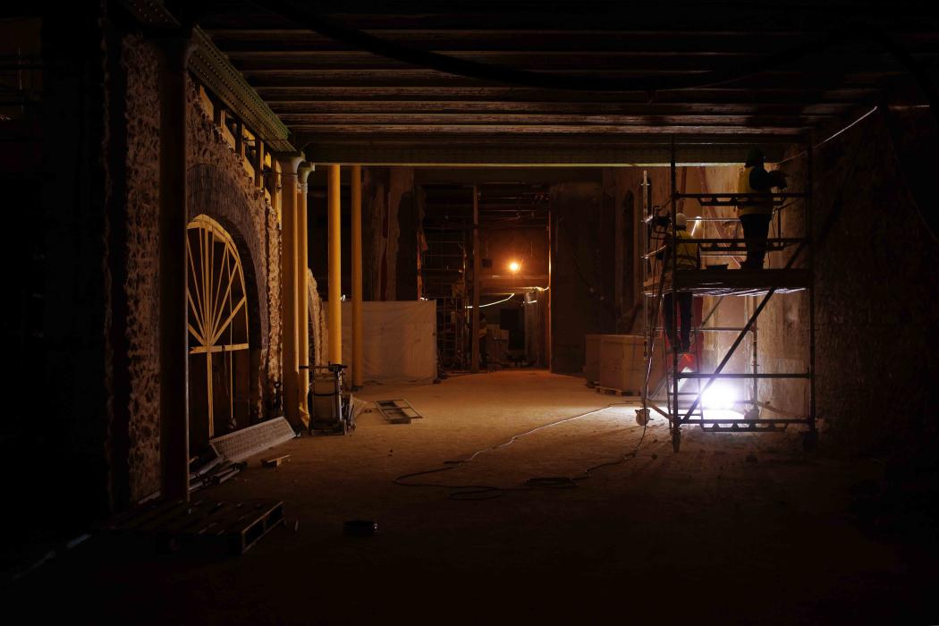 Fermé pour travaux © Marguerite Bornhauser pour GrandPalaisRmn, carte blanche 2023