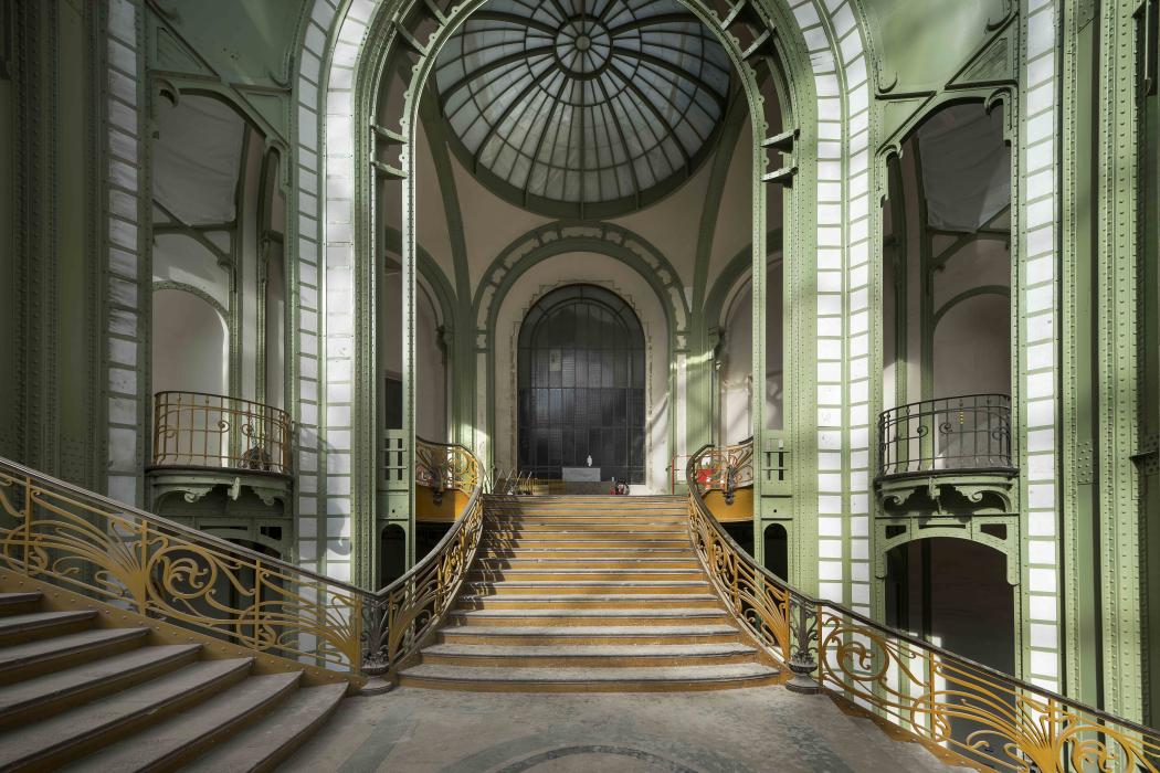 Le chantier du Grand Palais