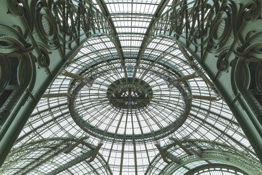 Vue de la verrière du Grand Palais