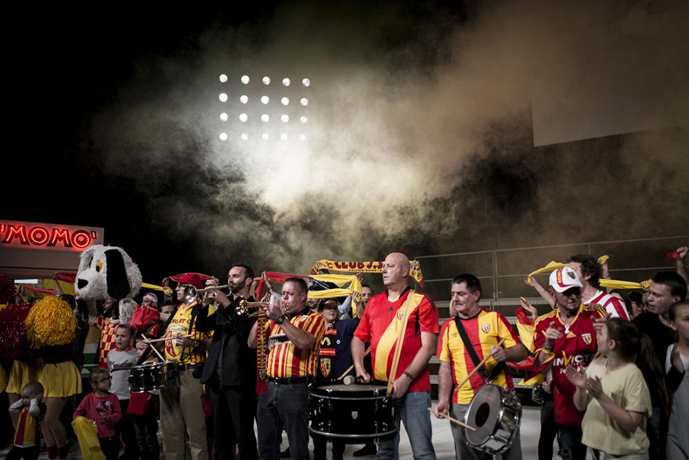 Photographie de supporters 