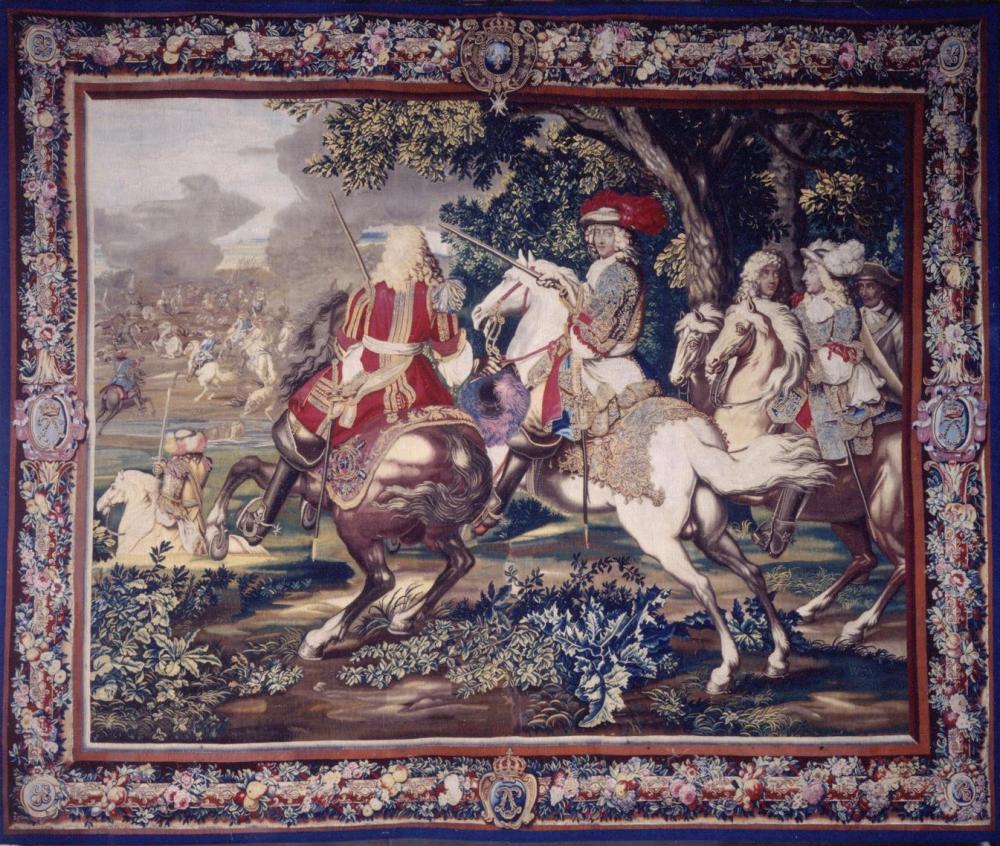 Tapisserie "La Défaite du comte de Marsin"