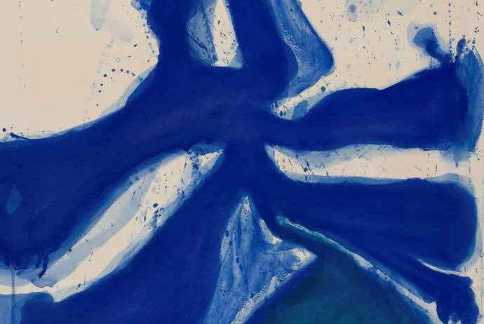 Détail de l'œuvre de Sam Francis