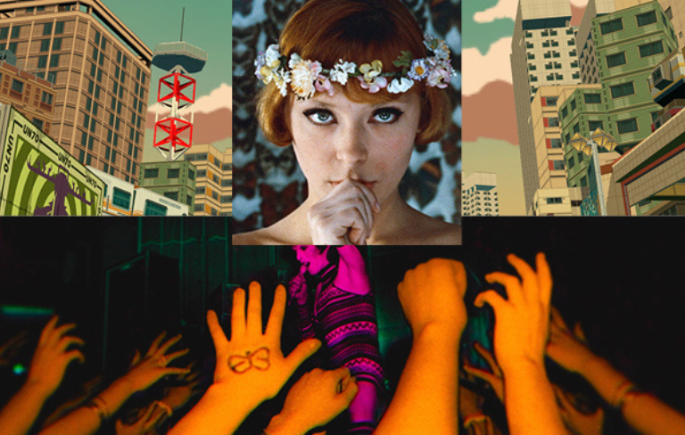 Collage de visuels illustrant la saison 25/26 au Forum des Images