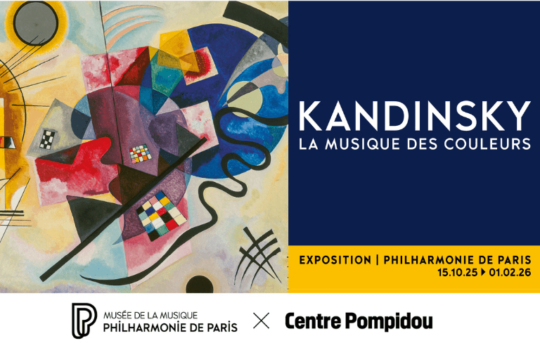 Affiche de l'exposition "Kandinsky. La musique des couleurs"