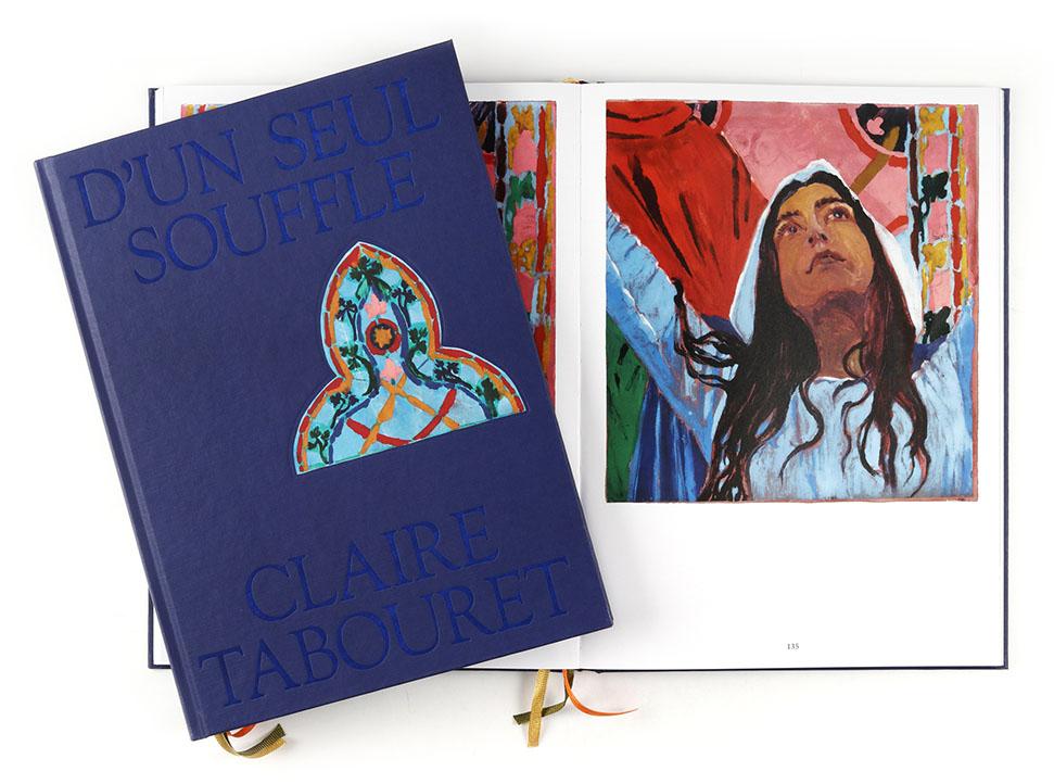 Catalogue de l'exposition "D'un seul souffle" - Claire Tabouret 