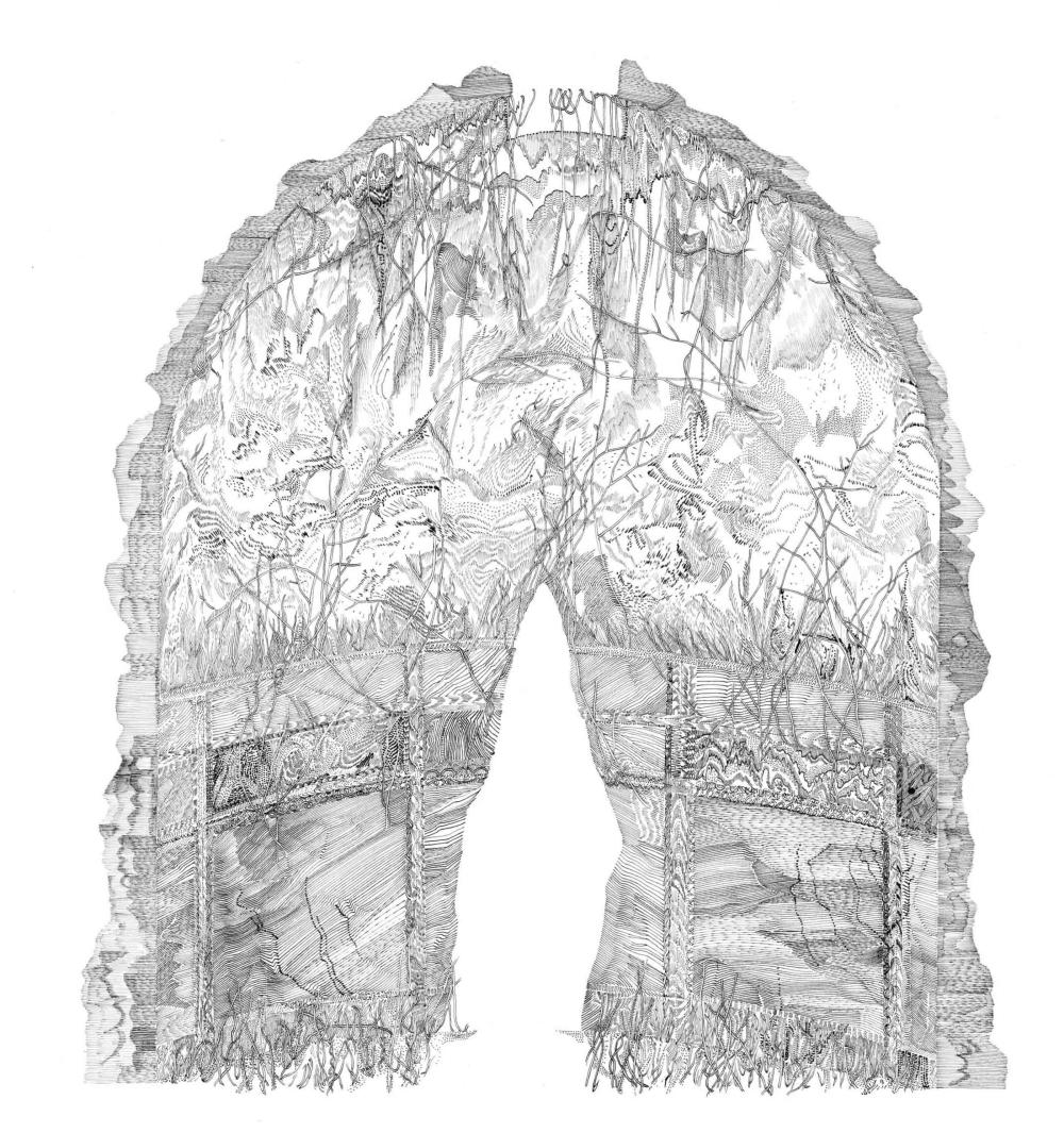 Visuel oeuvre Grotto par Eva Jospin 