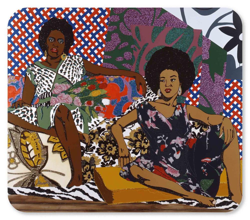 Visuel d'oeuvre de Mickalene Thomas