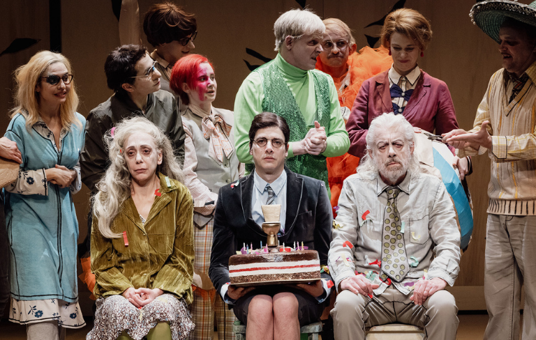 Prise de vue du spectacle Willy Protagoras enfermé dans les toilettes