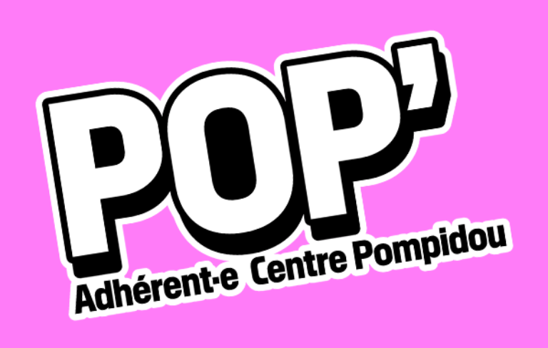 Visuel de la Carte Pop' du Centre Pompidou