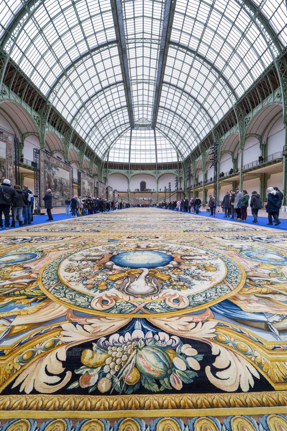 Vue de l'exposition Trésor retrouvé du Roi-Soleil