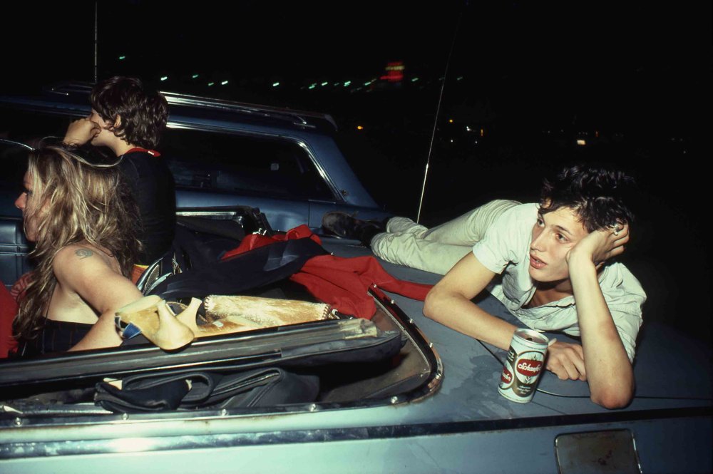 Photographie de Nan Goldin French Chris at the Drive-in, N.J, 1979