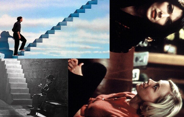 Composition visuelle pour la thématique "L'art du mensonge" au Forum des Images