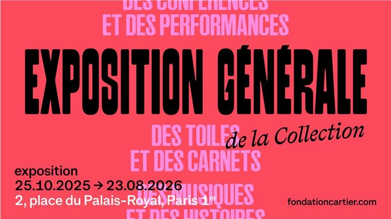 Affiche de Exposition Générale – Fondation Cartier pour l’art contemporain
