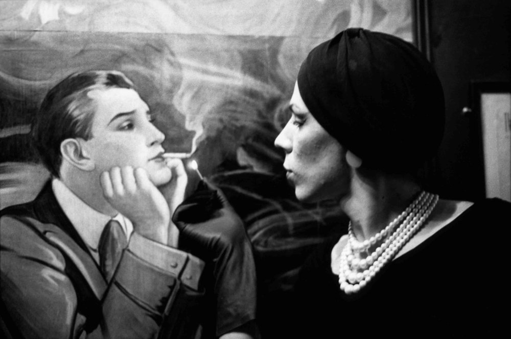 Extrait visuel d'un diporama de Nan Goldin