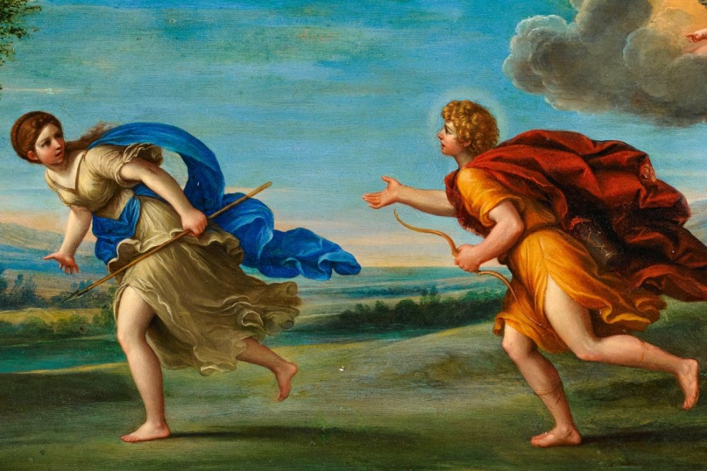 Apollon et Daphné (détail)