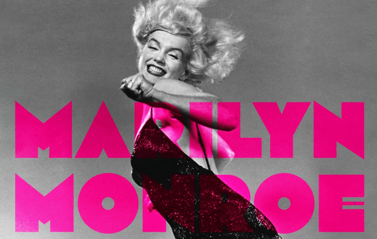 Photo de Marilyn Monroe pour l'exposition à la Cinémathèque française