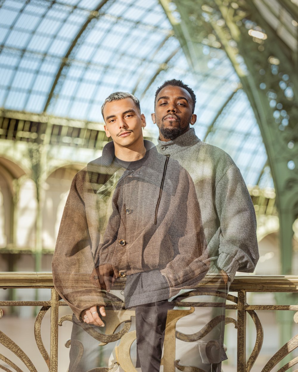 Portrait de Nassim Baddag et Lilian Damango