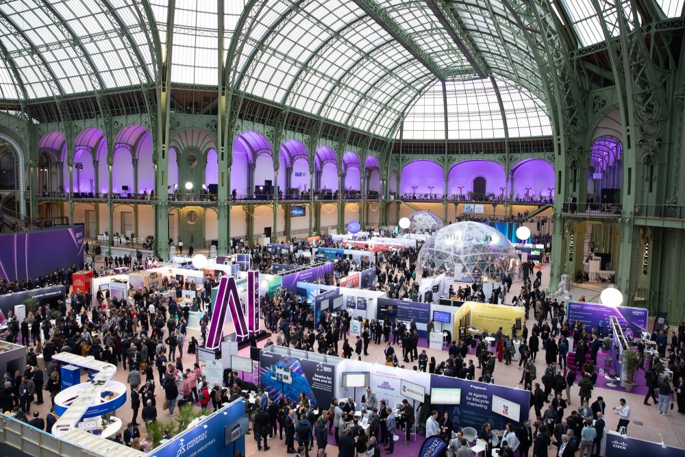La Nef du Grand Palais pendant l'édition 2025 de Adopt AI