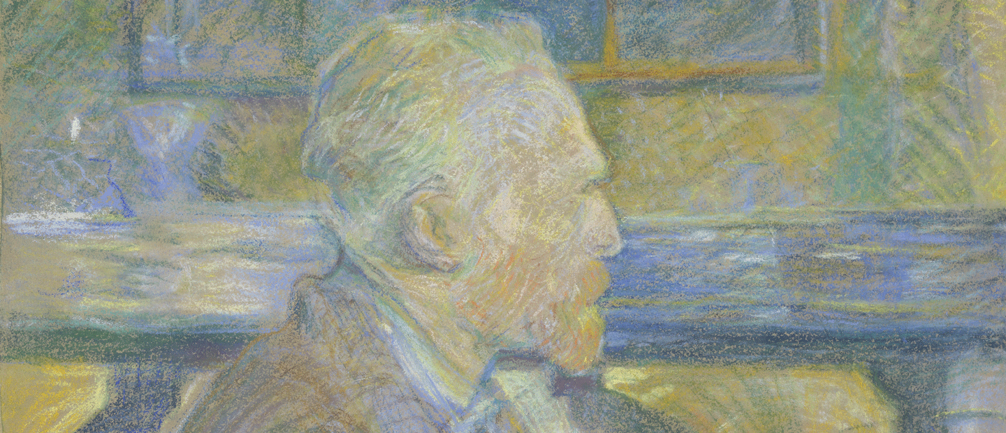 Henri de Toulouse-Lautrec, Portrait de Vincent Van Gogh, 1887