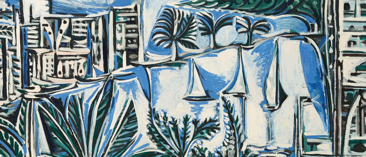Pablo Picasso, La baie de Cannes, 1958