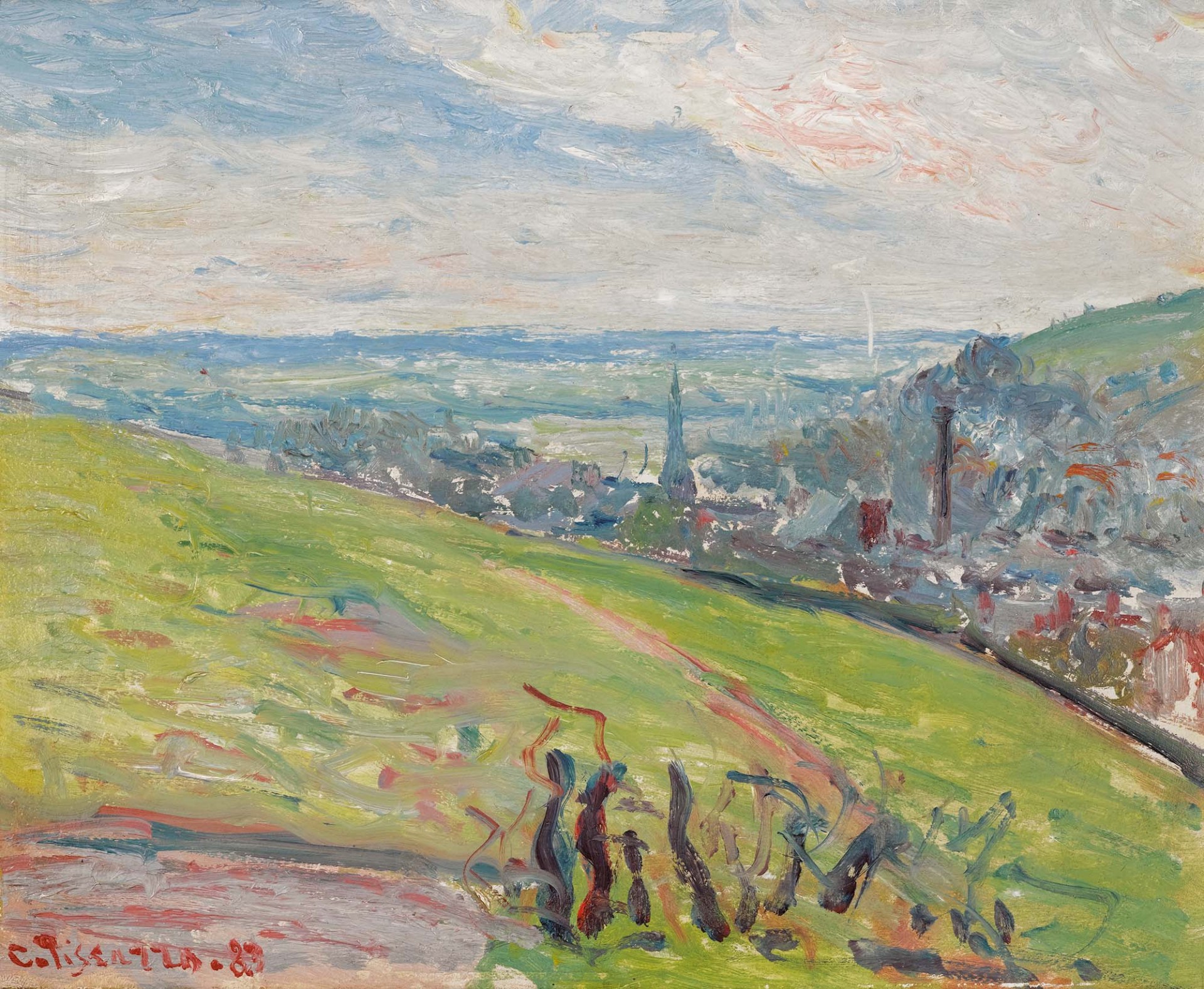 Camille Pissarro, Envions de Rouen