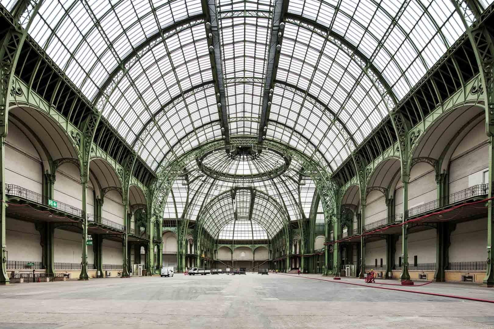 Le chantier du Nouveau Grand Palais  © Patrick Tourneboeuf chez Tendance Floue pour la Rmn-Grand Palais, Paris 2023