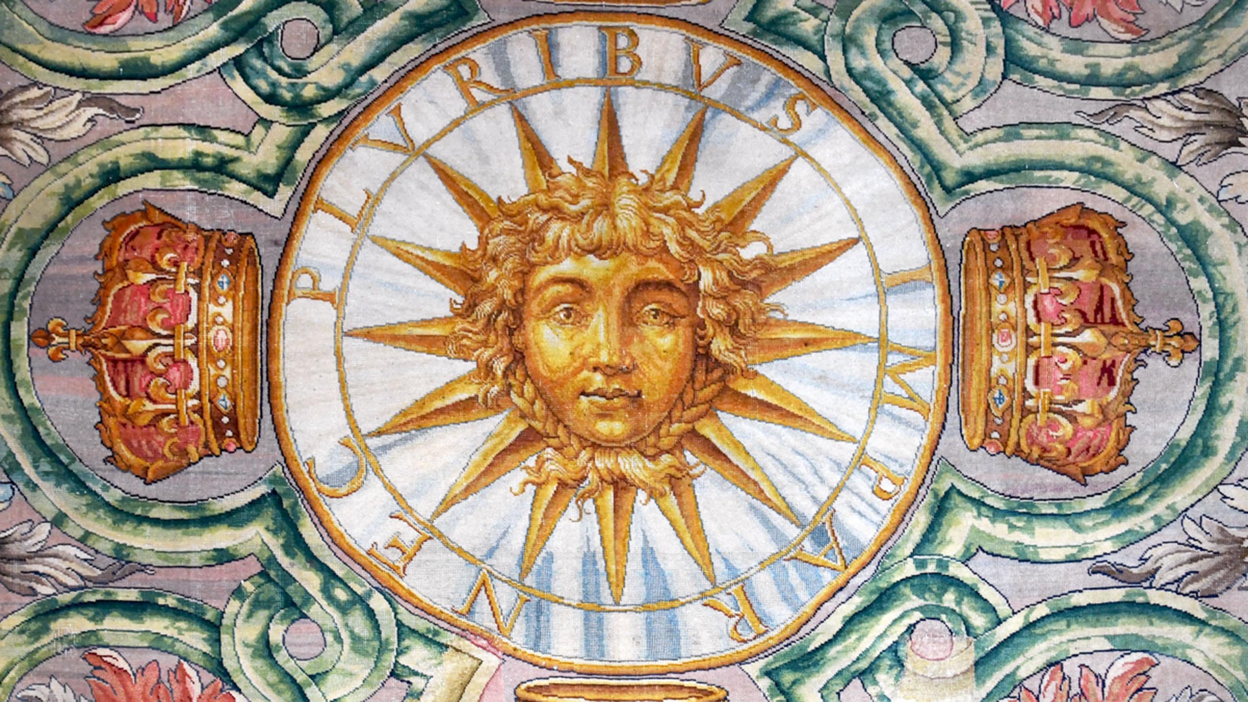 détail du 6e tapis de la Grande Galerie du Louvre