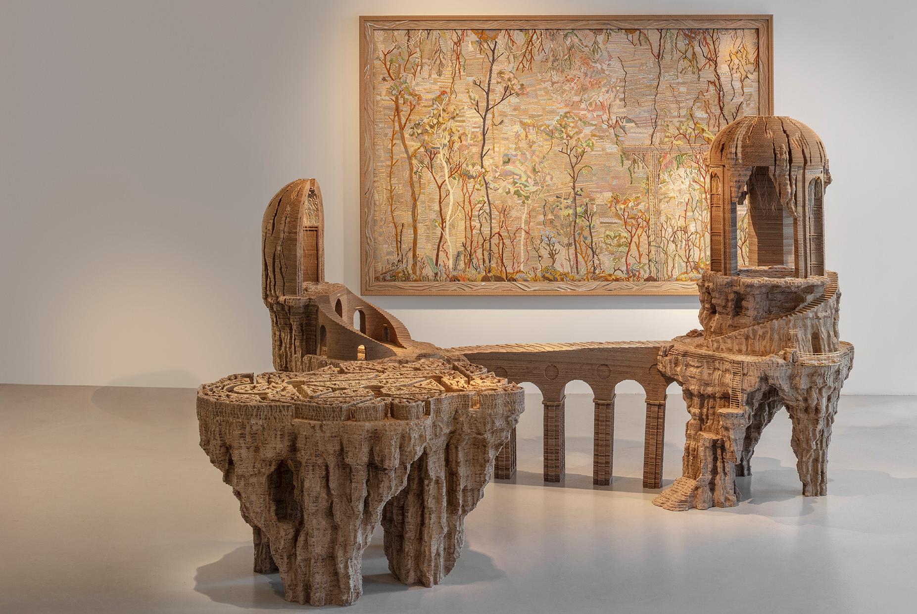 Visuel d'oeuvre Promontoire par Eva Jospin