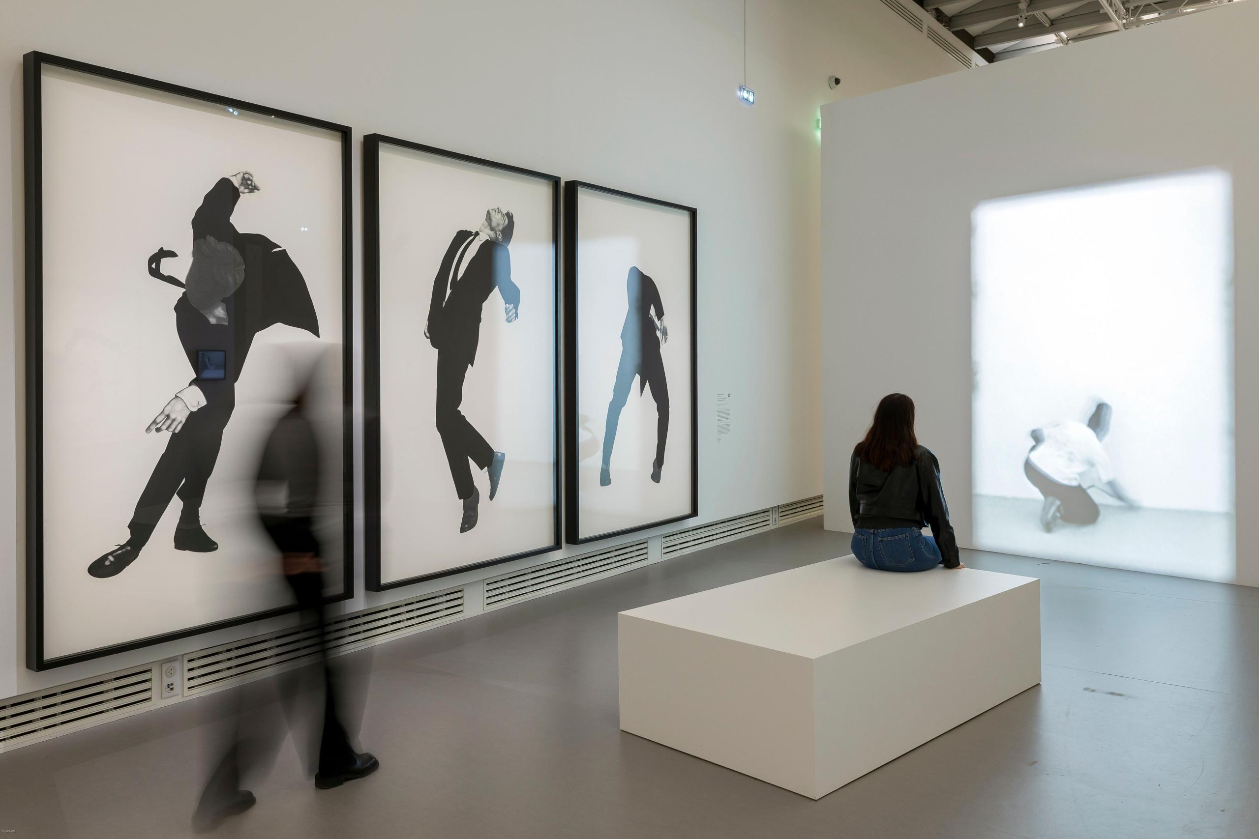 Vue de l'exposition Dessins sans limite