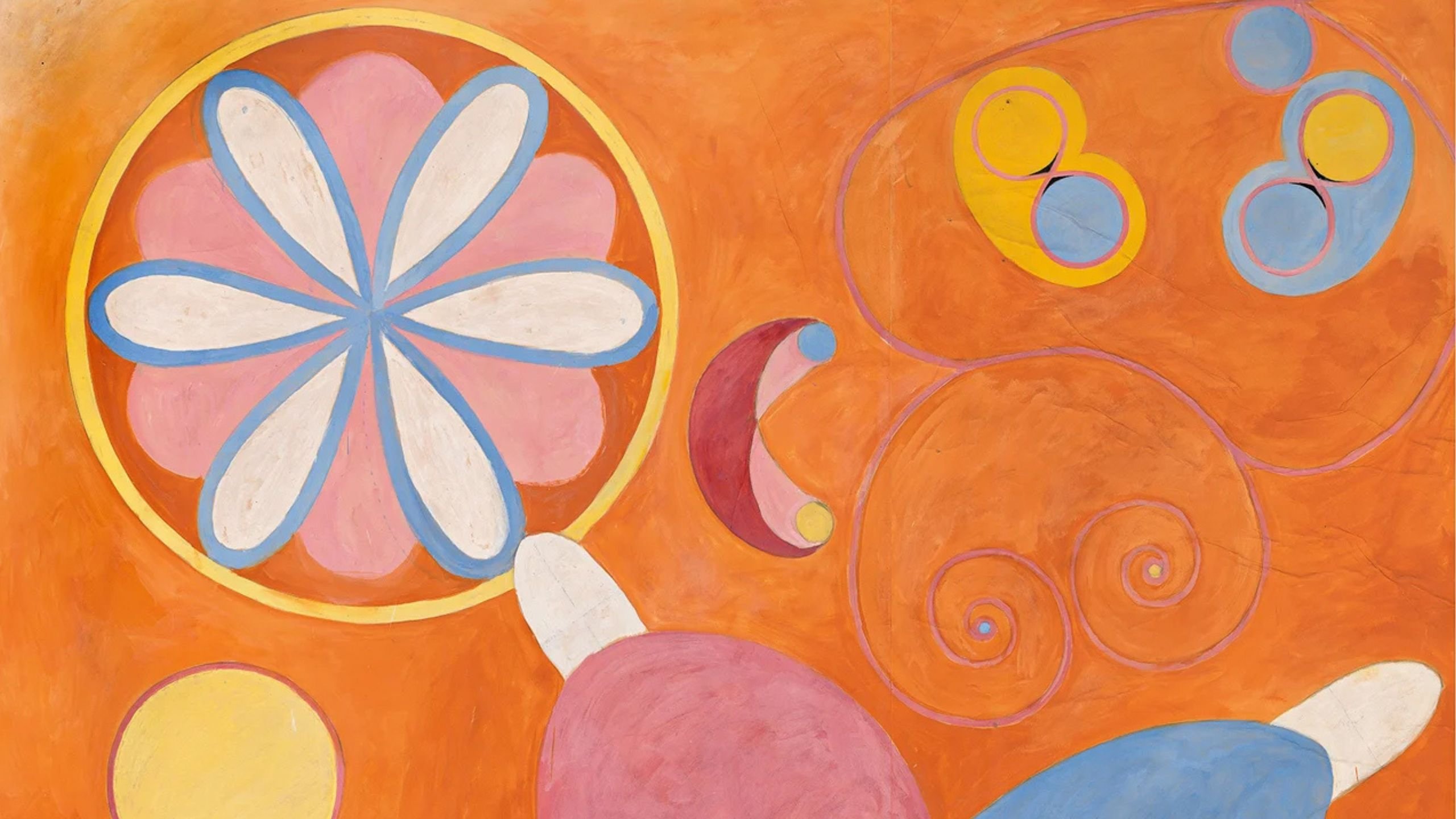 Extrait de l'oeuvre Les Dix Plus Grands, group IV par Hilma af Klint