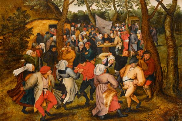Tableau : Danse de noces, Brueghel Pieter