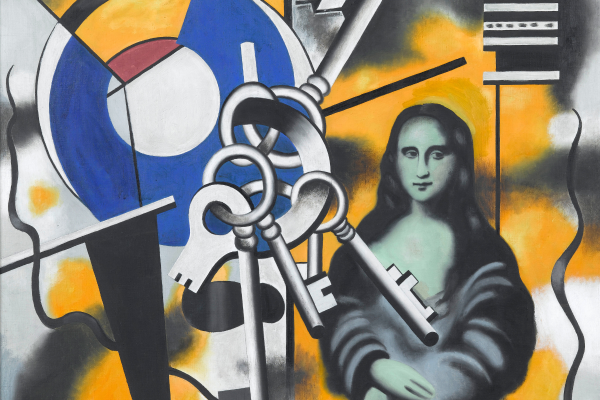 Tableau La Joconde aux clés de Fernand Léger, 1930